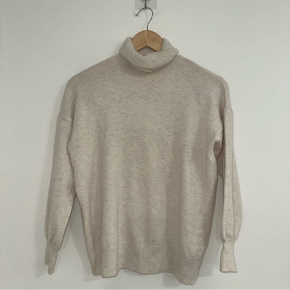 Women's Club Monaco cashmere blend turtleneck sweater sz XS - Picture 1 of 4